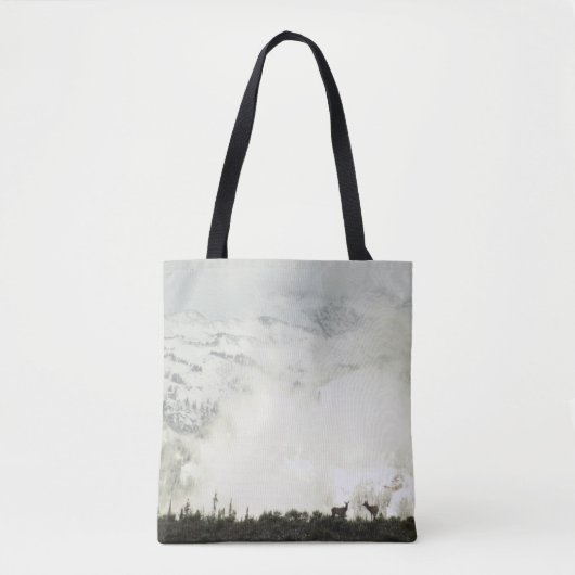 Elk bij Grand Teton National Park Fotografie Tote Bag (Voorkant)