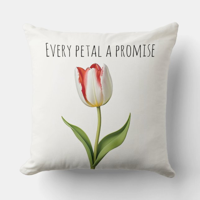 Elk bloemblad is een belofte kussen (Voorkant)