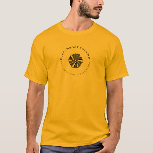 Elk boek heeft zijn lezer t-shirt (Voorkant)