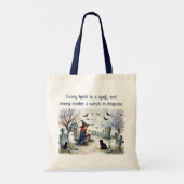 Elk boek is een spreuk tote bag (Achterkant)