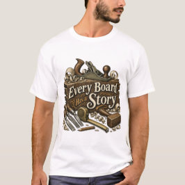 Elk Bord Heeft Een Verhaal Houtbewerker Shirt