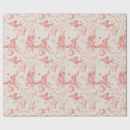 Elk Bossen French Toile Cadeaupapier