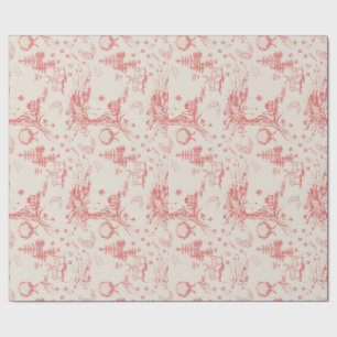Elk Bossen French Toile Cadeaupapier