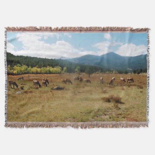 Elk breedte worp deken (Voorkant)