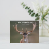 Elk Briefkaart (Staand voorkant)