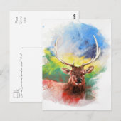 Elk Briefkaart (Voorkant / Achterkant)