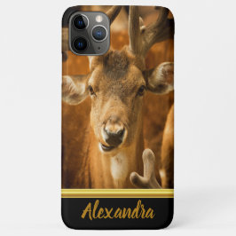 Elk buck kijkt recht naar je Case-Mate iPhone case