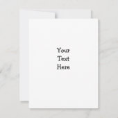 Elk Buck Uitnodiging (Achterkant)