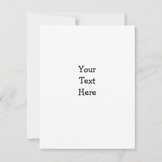 Elk Buck Uitnodiging (Achterkant)