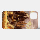 Elk Bull Case-Mate iPhone Case (Achterkant (horizontaal))
