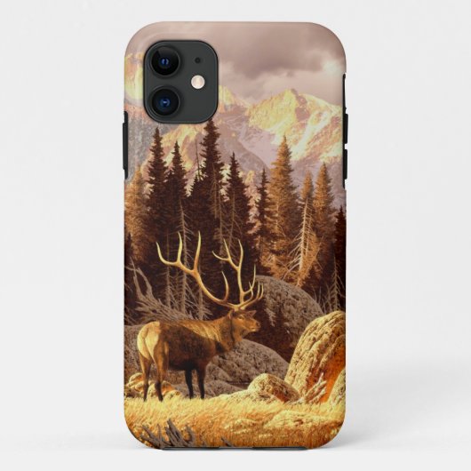 Elk Bull Case-Mate iPhone Case (Achterkant)