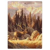 Elk Bull Klembord (Achterkant)