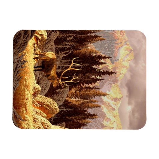 Elk Bull Magneet (Horizontaal)