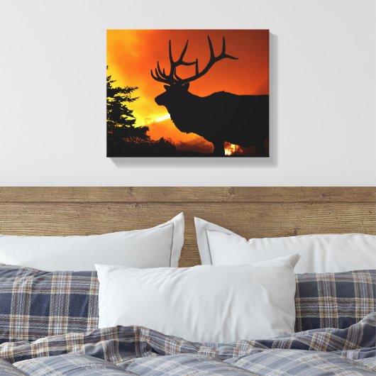 Elk Canvas Afdruk (Insitu (Slaapkamer))