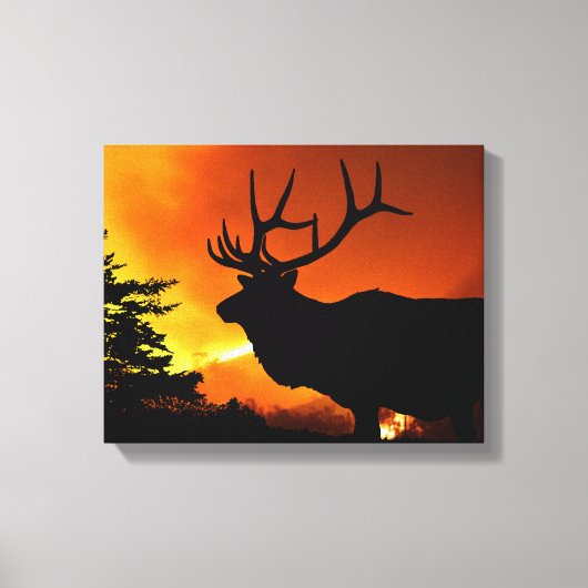 Elk Canvas Afdruk (Voorkant)