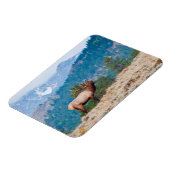 Elk (Cervus Elephus) Bull Bugling Magneet (Linkerzijde)