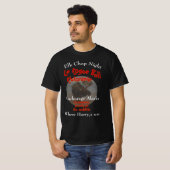 Elk Chop Night Le Rogue Bull Whittier Alaska T-shirt (Voorkant volledig)