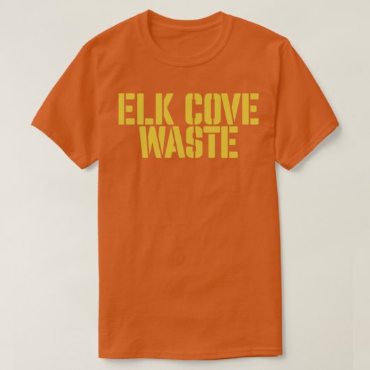 Elk Cove Waste T-shirt (Design voorkant)