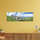 Elk Creek Canyon Continental Divide Colorado Trail Canvas Afdruk (Insitu (Woonkamer))