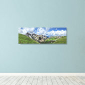 Elk Creek Canyon Continental Divide Colorado Trail Canvas Afdruk (Insitu (Houten vloer))
