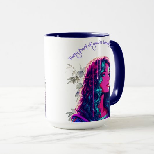 Elk deel mok (Voorkant rechts)