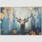 Elk Deer Estes Park Colorado Travel Decoupage Tissuepapier (Voorkant)