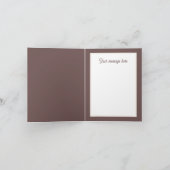 Elk doel bericht toevoegen Bruiloft Kaart (Binnen)