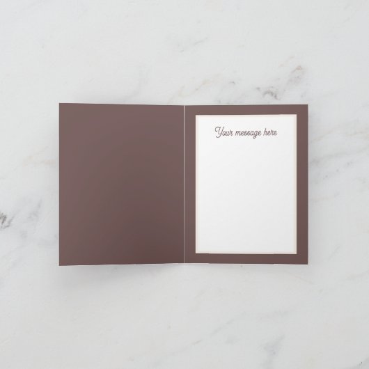 Elk doel bericht toevoegen Bruiloft Kaart (Binnen)