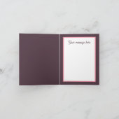 Elk doel bericht toevoegen Bruiloft Kaart (Binnen)