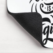 Elk einde is een nieuw begin muismat (Hoek)