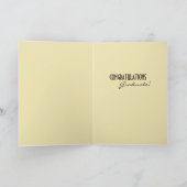 Elk eindigend nieuw beginnend Inspirerend citaat Kaart (Binnen)