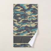Elk en Camo Bath Towel Set Bad Handdoek (Handdoek)