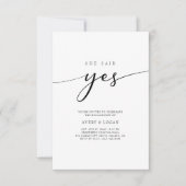 Elk evenement dat ze zei ja bruiloft verlovingsfee kaart (Voorkant)
