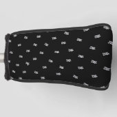 Elk geüpload Afbeelding, ontwerp of uw Logo willek Golfheadcover (Voorkant)