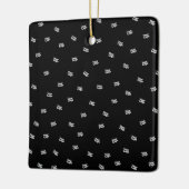 Elk geüpload Afbeelding, ontwerp of uw Logo willek Keramisch Ornament (Links)