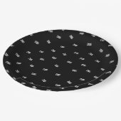 Elk geüpload Afbeelding, ontwerp of uw Logo willek Papieren Bordje (Gekanteld)