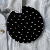 Elk geüpload Afbeelding, ontwerp of uw Logo willek Ronde Button 6,0 Cm (In situ)