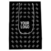 Elk geüpload afbeeldingsontwerp of logo | Uniek pa Medium Cadeauzakje (Achterkant)