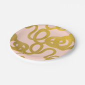 Elk geweldig verhaal begint met een slang papieren bordje (Gekanteld)