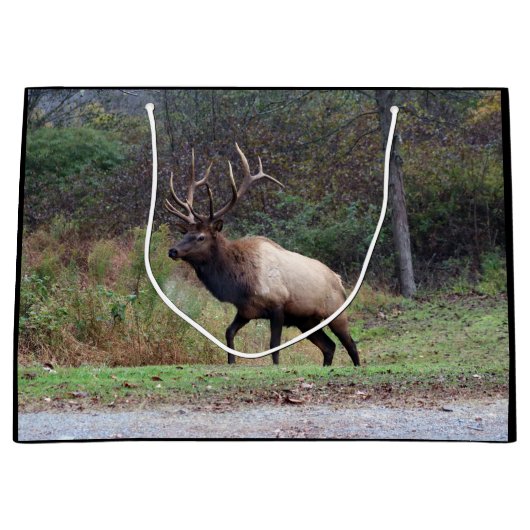 Elk Gift Bag Groot Cadeauzakje (Voorkant)