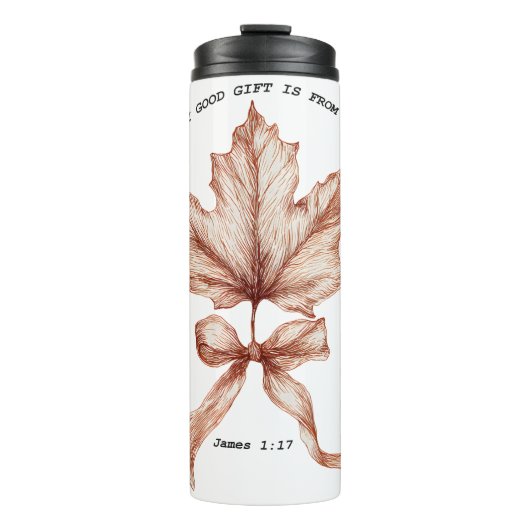 Elk goed cadeau komt van boven thermosbeker (Voorkant)