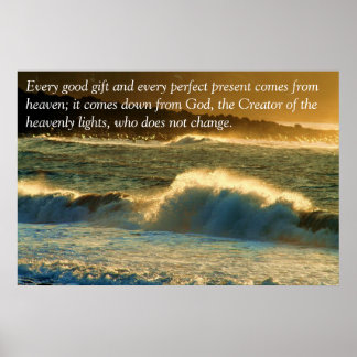 Elk goed cadeau poster