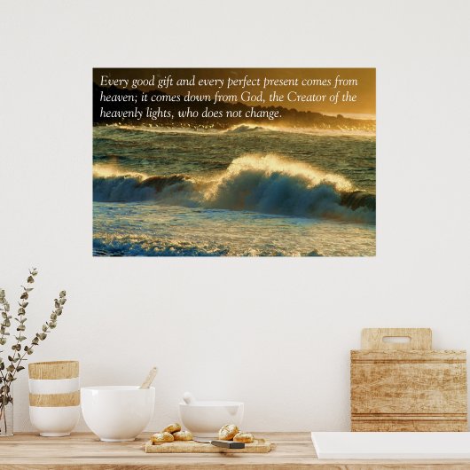Elk goed cadeau poster (Keuken)