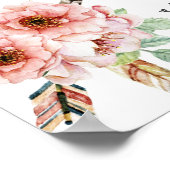 Elk goed en perfect cadeau komt van boven poster (Hoek)