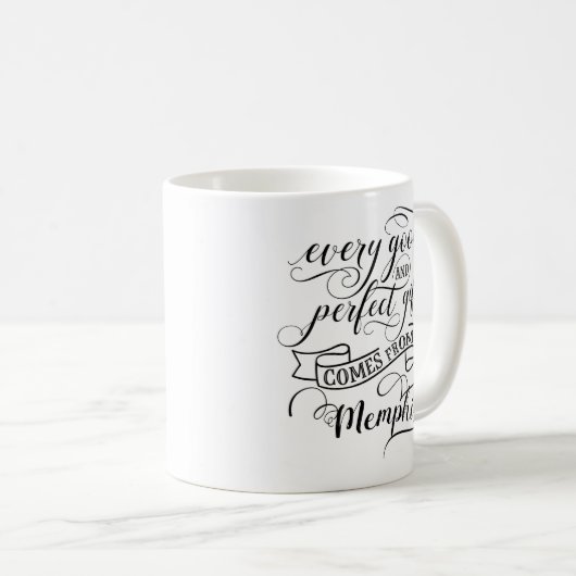 Elk goed en perfect cadeau komt van Memphis Koffiemok (Voorkant rechts)