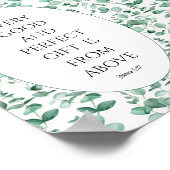 Elk goed en perfect geschenk is van boven eucalypt poster (Hoek)