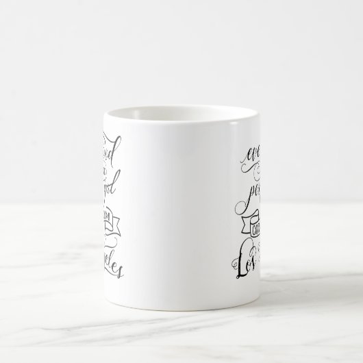 Elk goed en perfect meisje komt uit Los Angeles Koffiemok (Center)