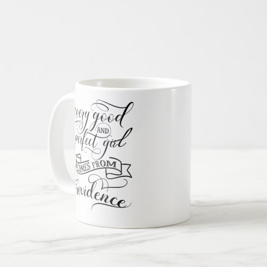 Elk goed en perfect meisje komt uit Providence Koffiemok (Voorkant links)