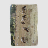 Elk golfhanddoek (Voorkant)