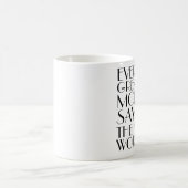 ELK GROOT MOME ZEGT HET 'F'-WOORD KOFFIEMOK (Center)